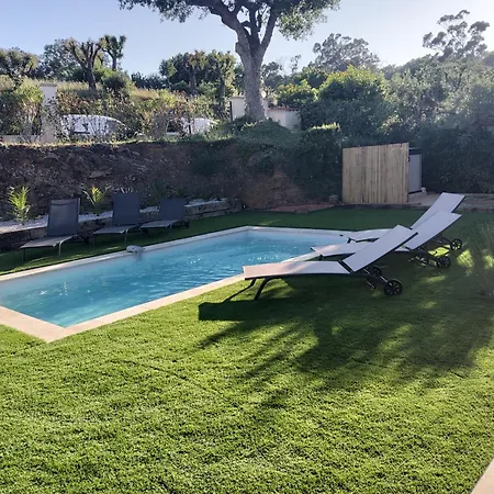 Nyaraló Valmer Vue Panoramique Avec Piscine La Croix-Valmer