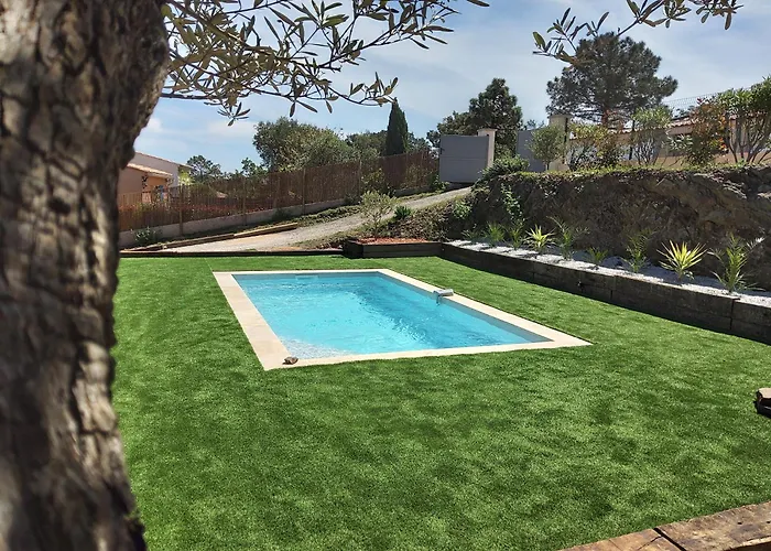 بيت للعطل Valmer Vue Panoramique Avec Piscine